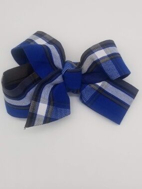 Large Jo Jo Hair bow Plaid 73